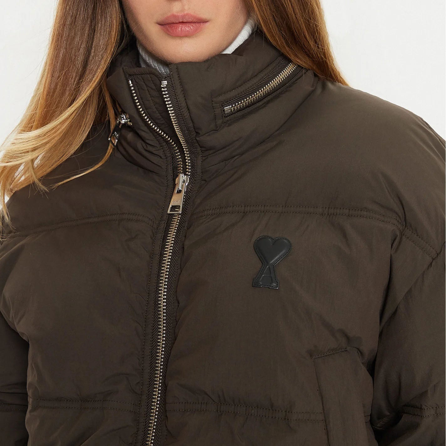 AMI Paris Ami de Coeur Down Jacket (FJK413.PA0009)