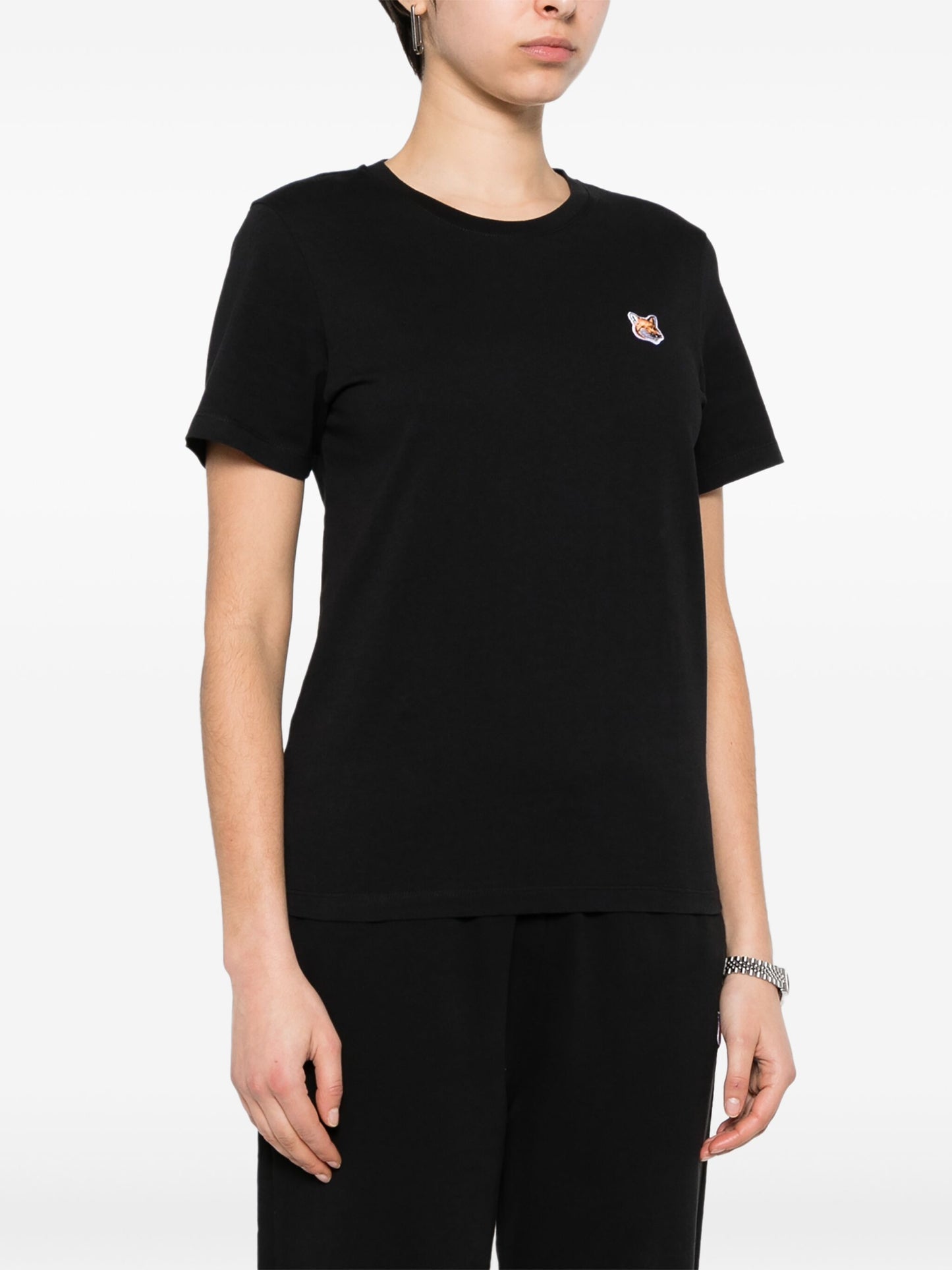 Maison Kitsuné Fox Head Patch Regular T-Shirt (LW00105KJ0008)