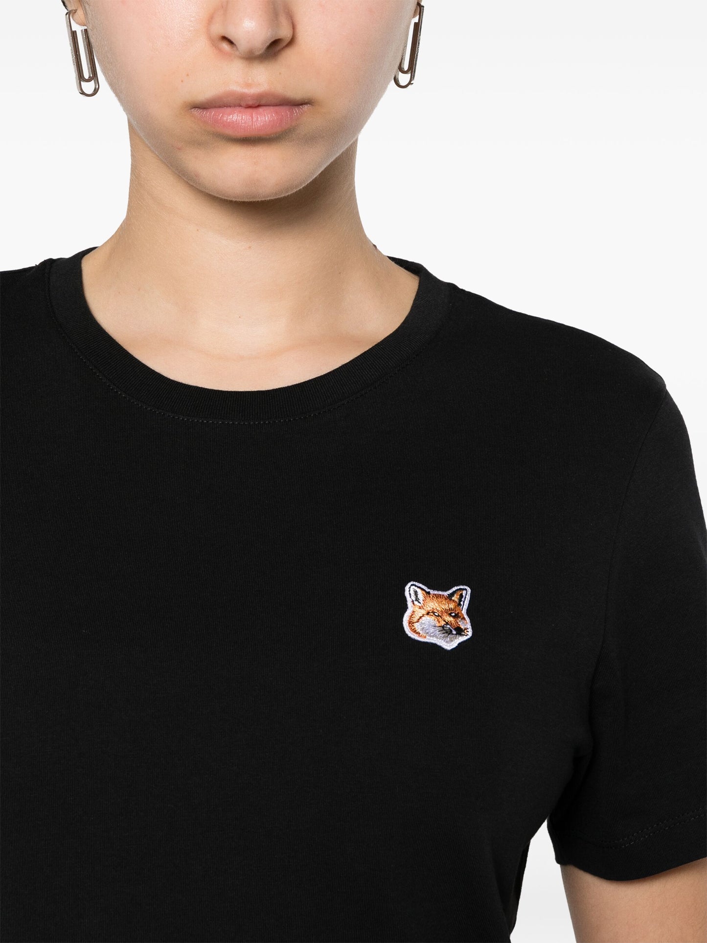Maison Kitsuné Fox Head Patch Regular T-Shirt (LW00105KJ0008)