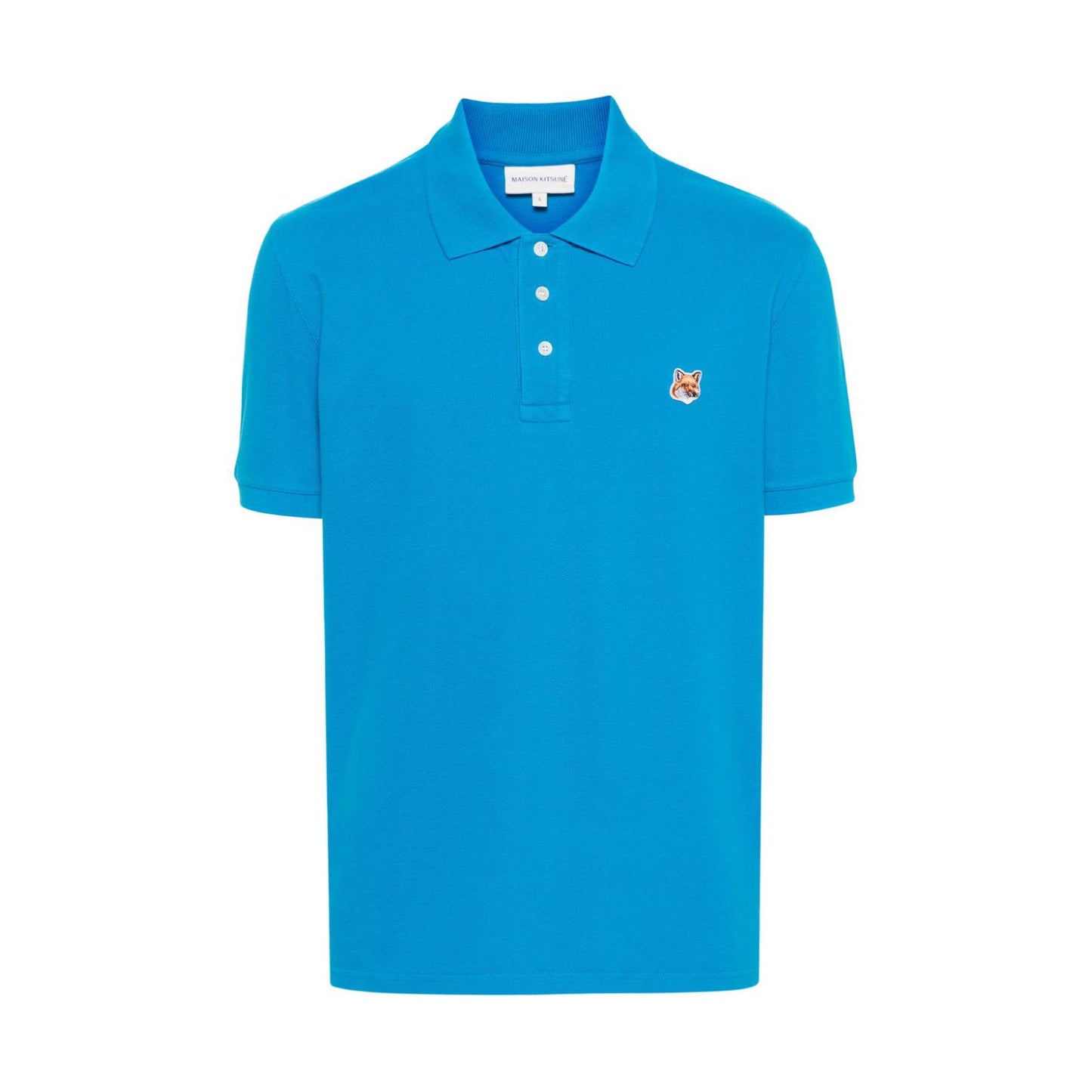 Maison Kitsuné Fox Patch Classic Polo Shirt (LM00208KJ7002)