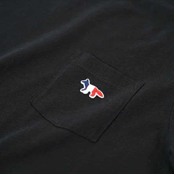 Maison Kitsuné Fox Head Patch T-Shirt (FW00107KJ0010)