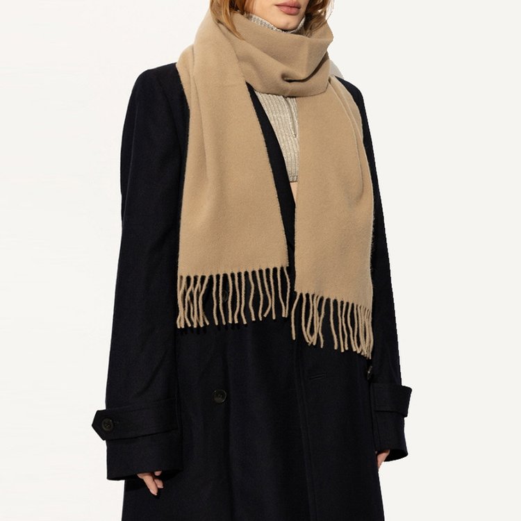 AMI Paris Ami de Coeur Wool Scarf (USF405.334-U)