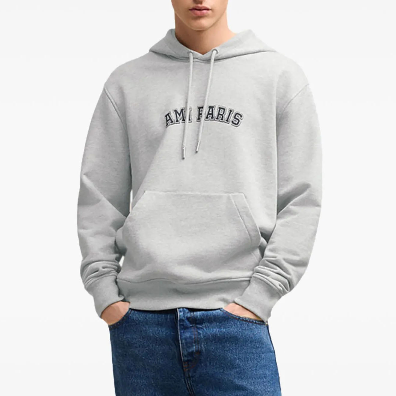 AMI Paris Logo Hoodie (USW209.749)