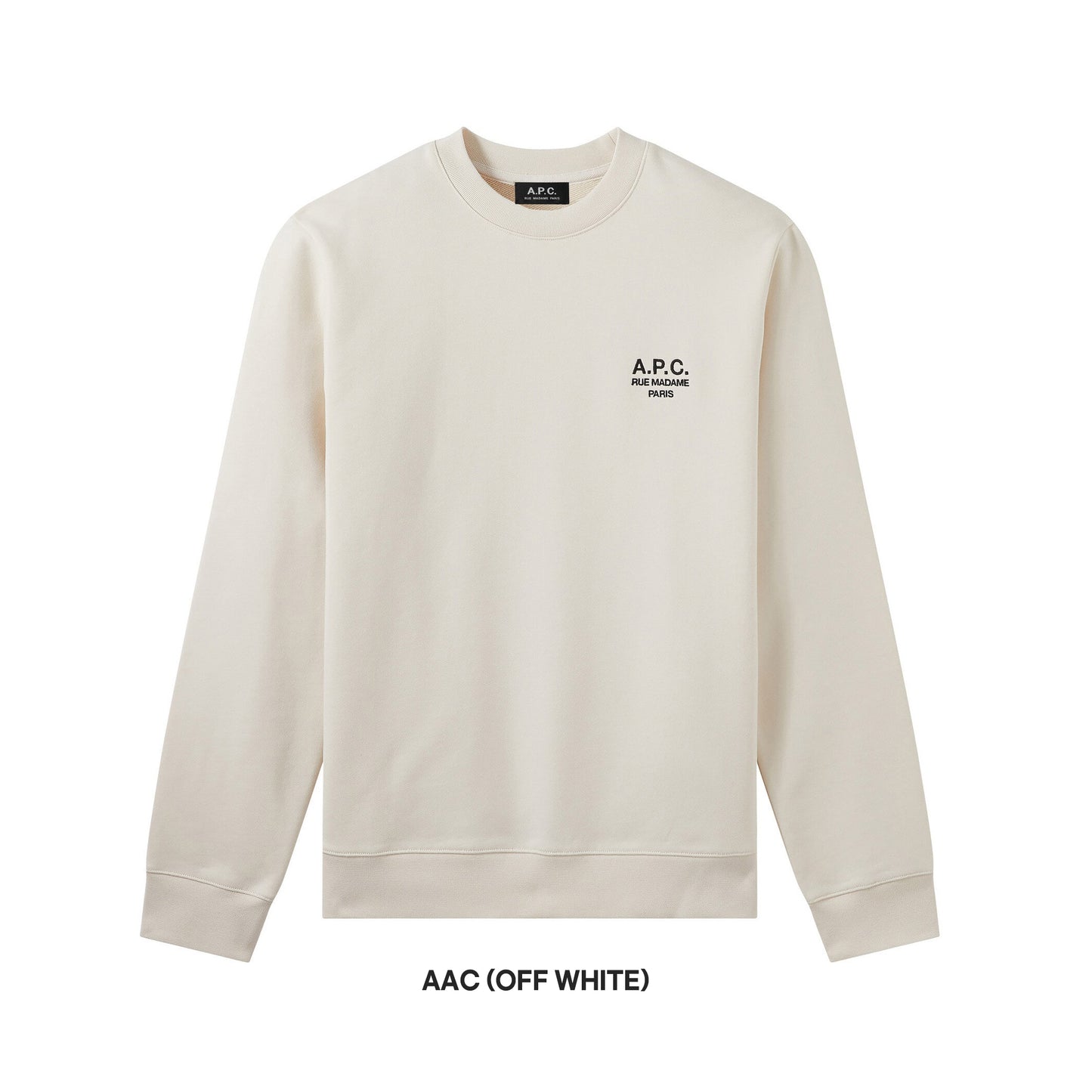 A.P.C. Rue Madame Crewneck Sweatshirt (COEZD-H27699)