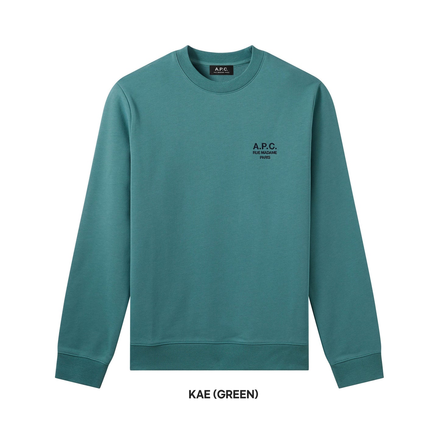 A.P.C. Rue Madame Crewneck Sweatshirt (COEZD-H27699)