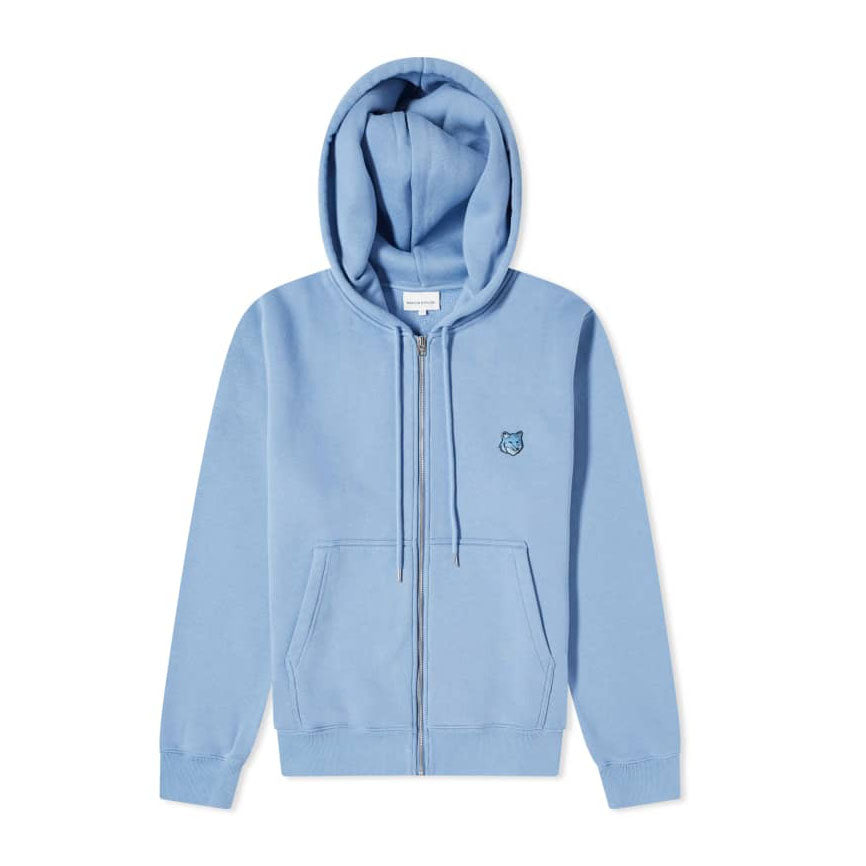 Maison Kitsuné Bold Fox Head Patch Comfort Zipped Hoodie (MM00714KM0307)