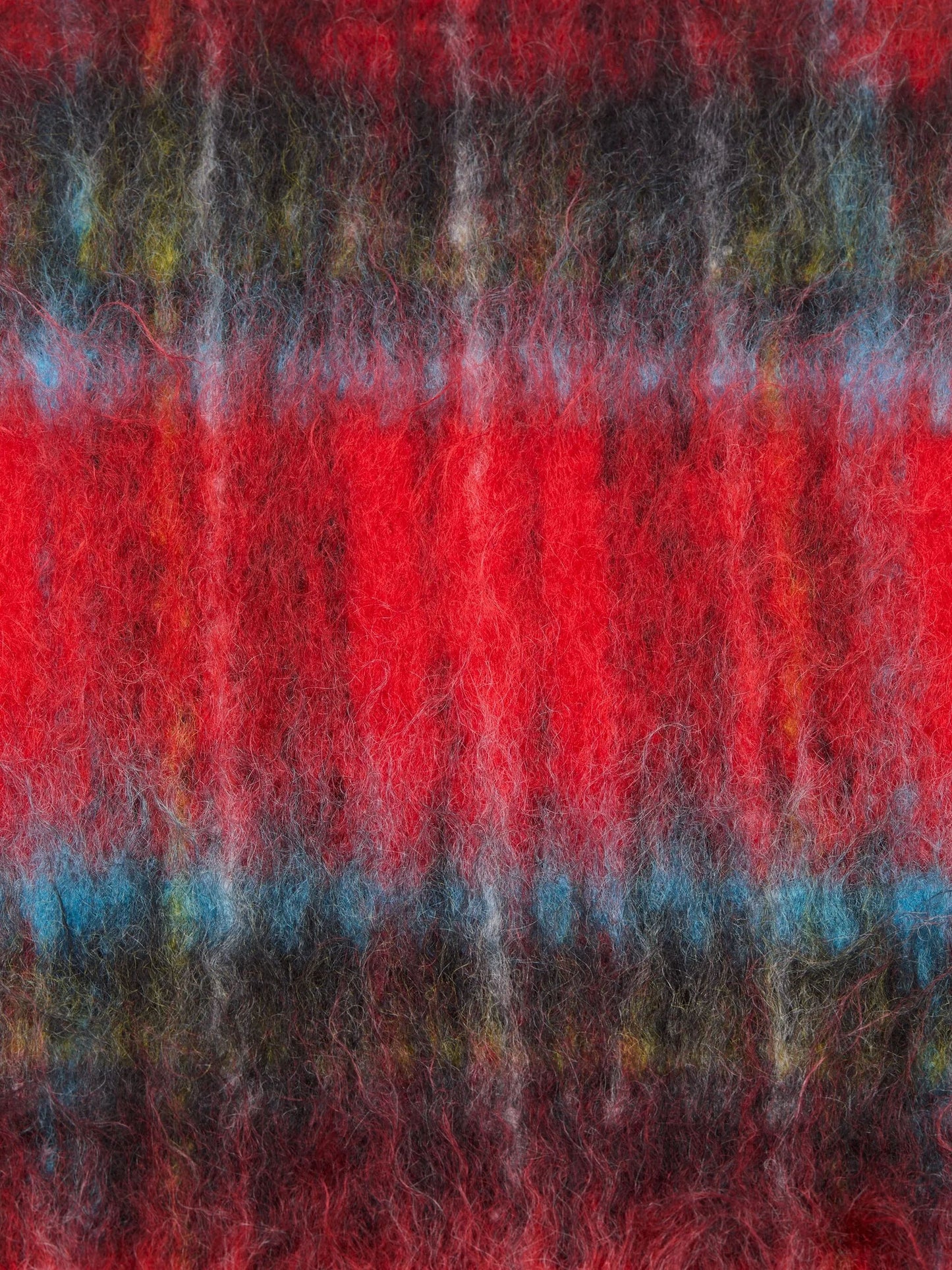 Acne Studios Mohair Check Scarf  (FN-UX-SCAR000458)