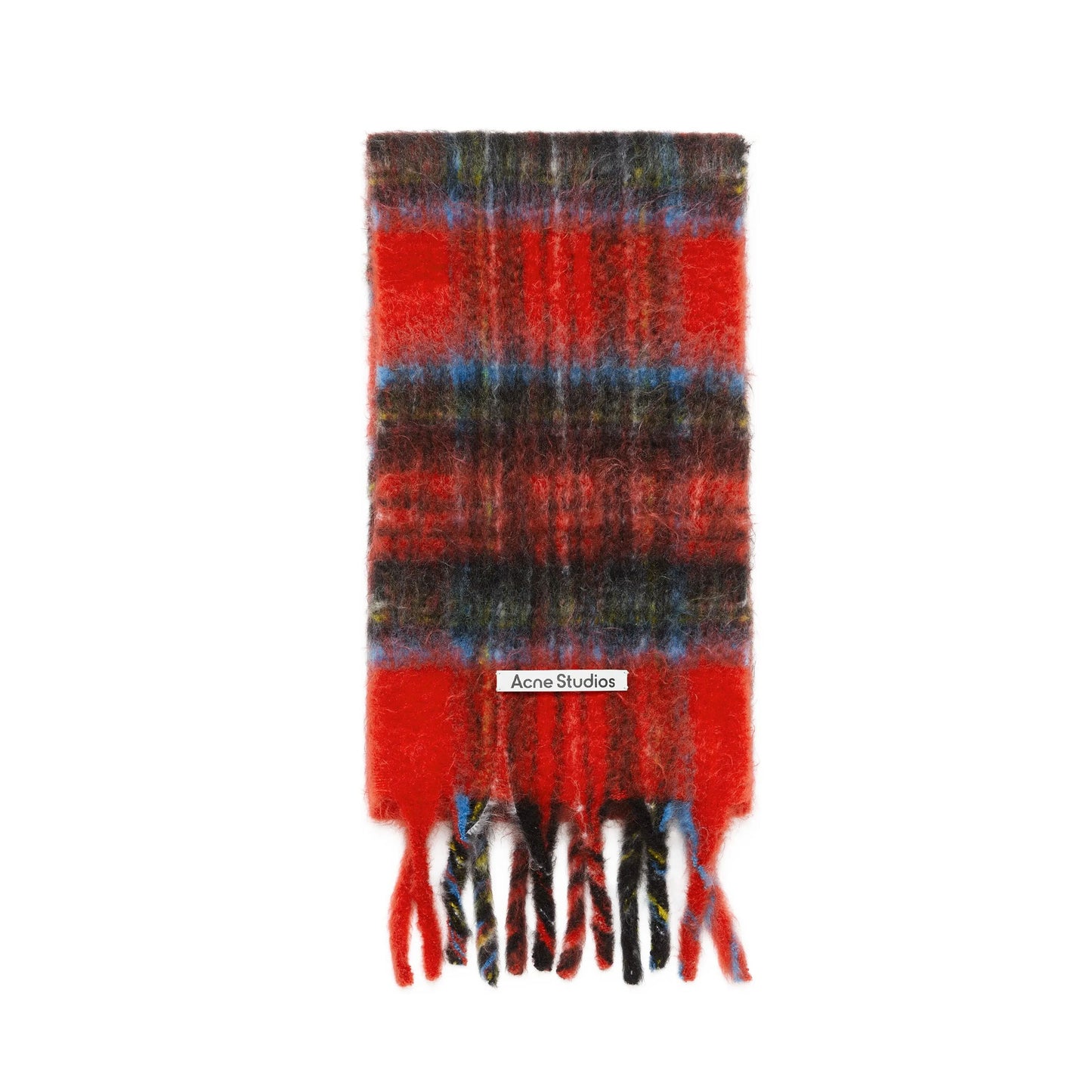 Acne Studios Mohair Check Scarf  (FN-UX-SCAR000458)