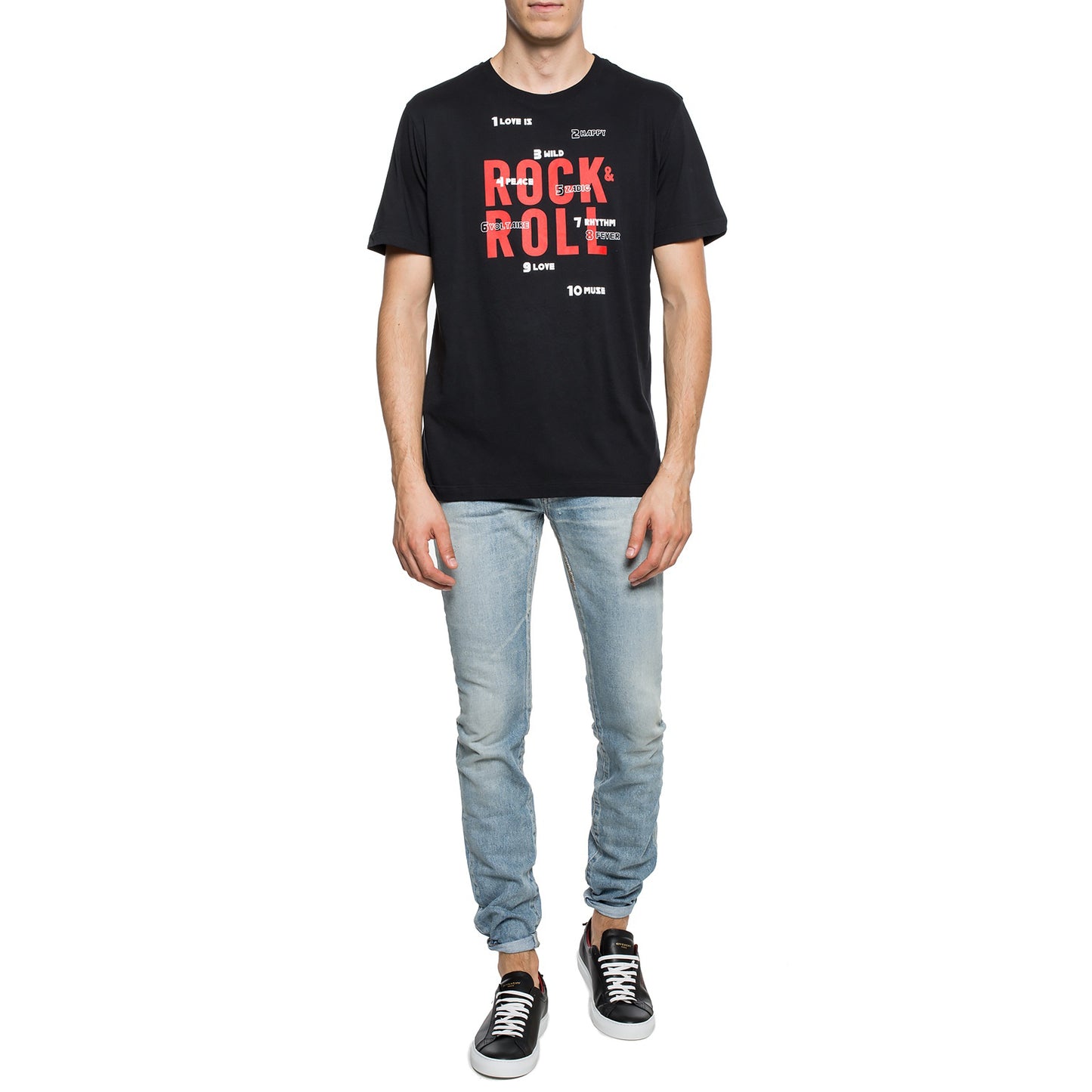 Zadig & Voltaire Tobias Rock Roll T-Shirt (WGTP1817H)