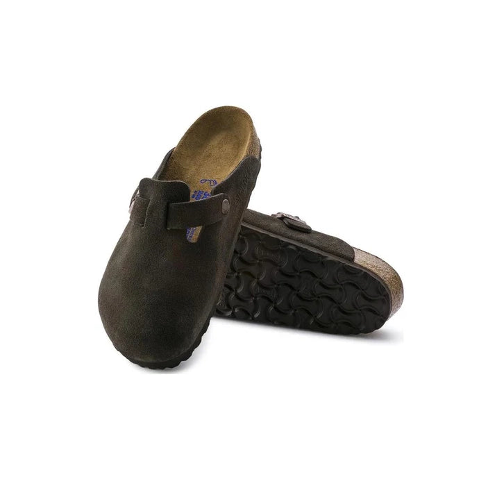 Birkenstock Boston SFB Suede Mocca Regular 0660461