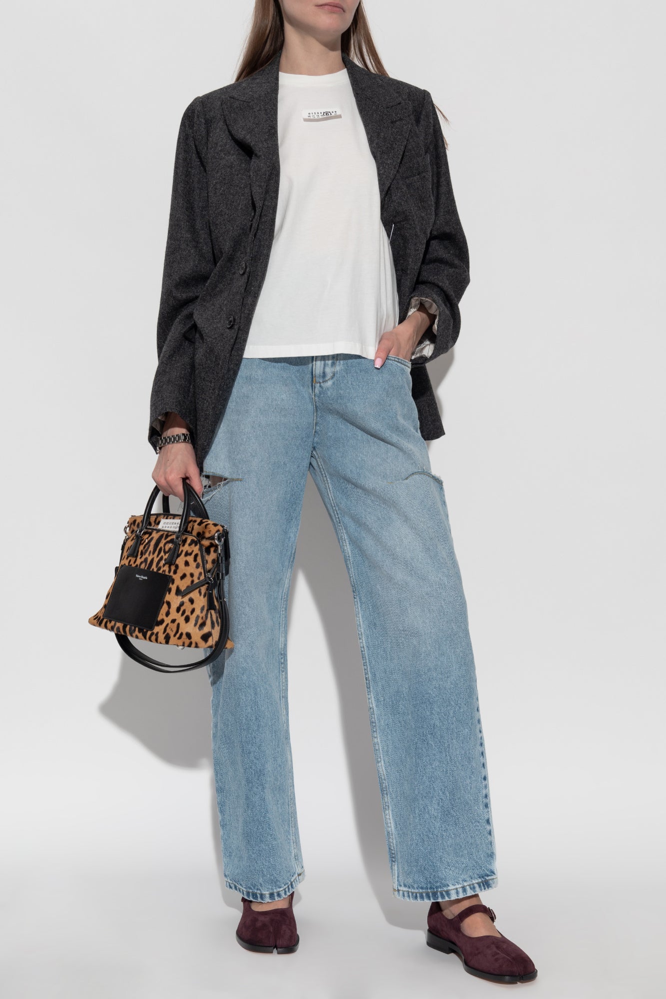 MM6 Maison Margiela Crew-Neck T-Shirt (S52GC0327 M20170)