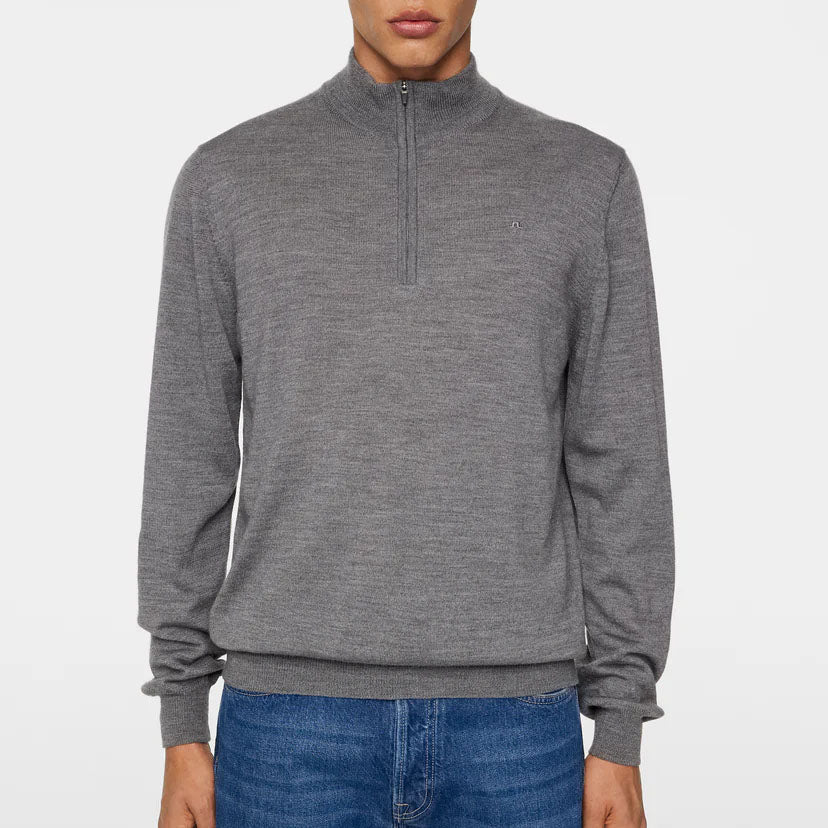 J.Lindeberg Kiyan Quarter Zip Sweater (FMKW11608)