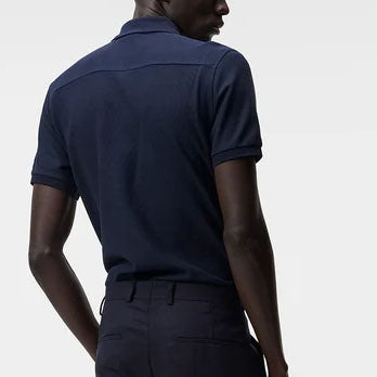 J.Lindeberg Troy Pique Polo Shirt 9999-Black (FMJT09639)
