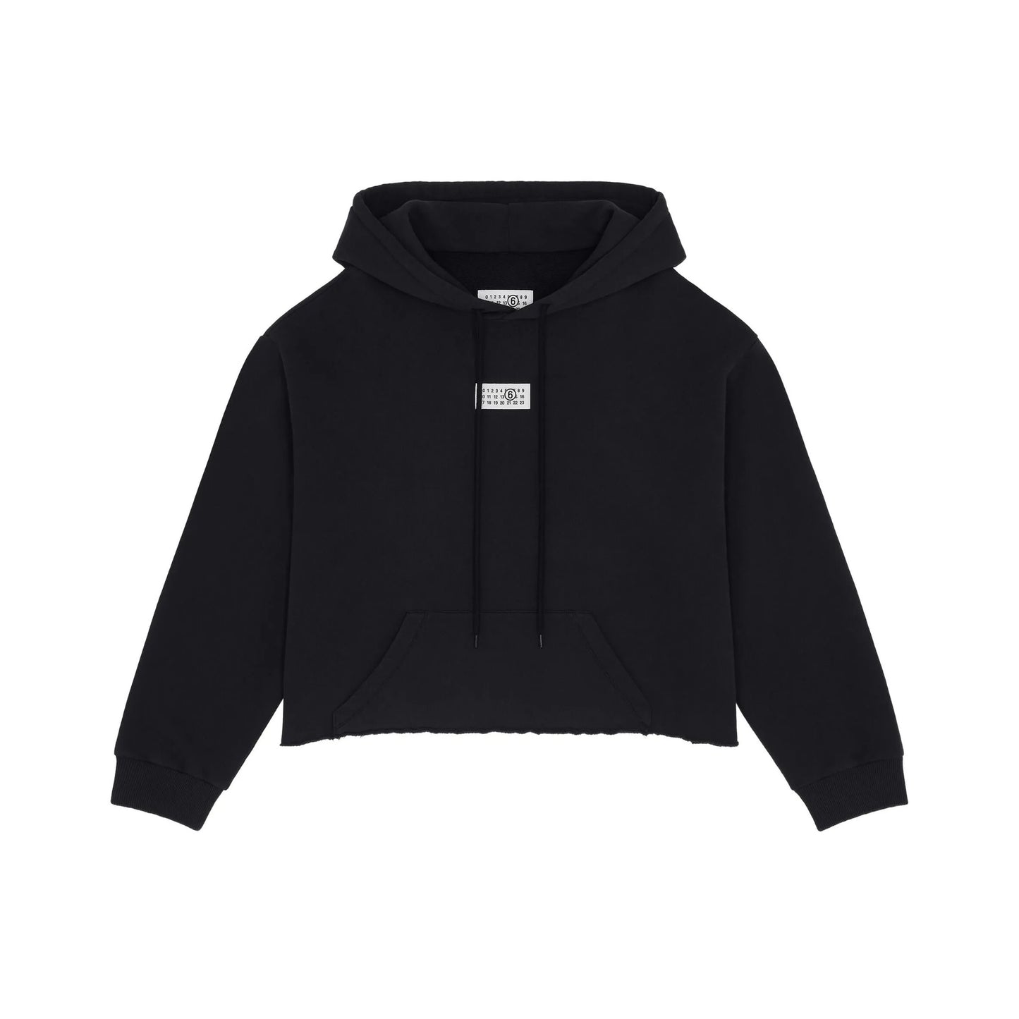 MM6 Maison Margiela Raw Hem Logo Hoodie (S52GU0235 M25025)