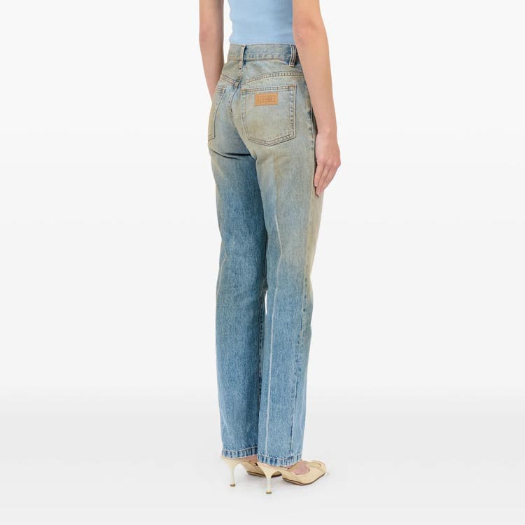 Maison Margiela Women Denim Jeans S62LB0213 Light Blue