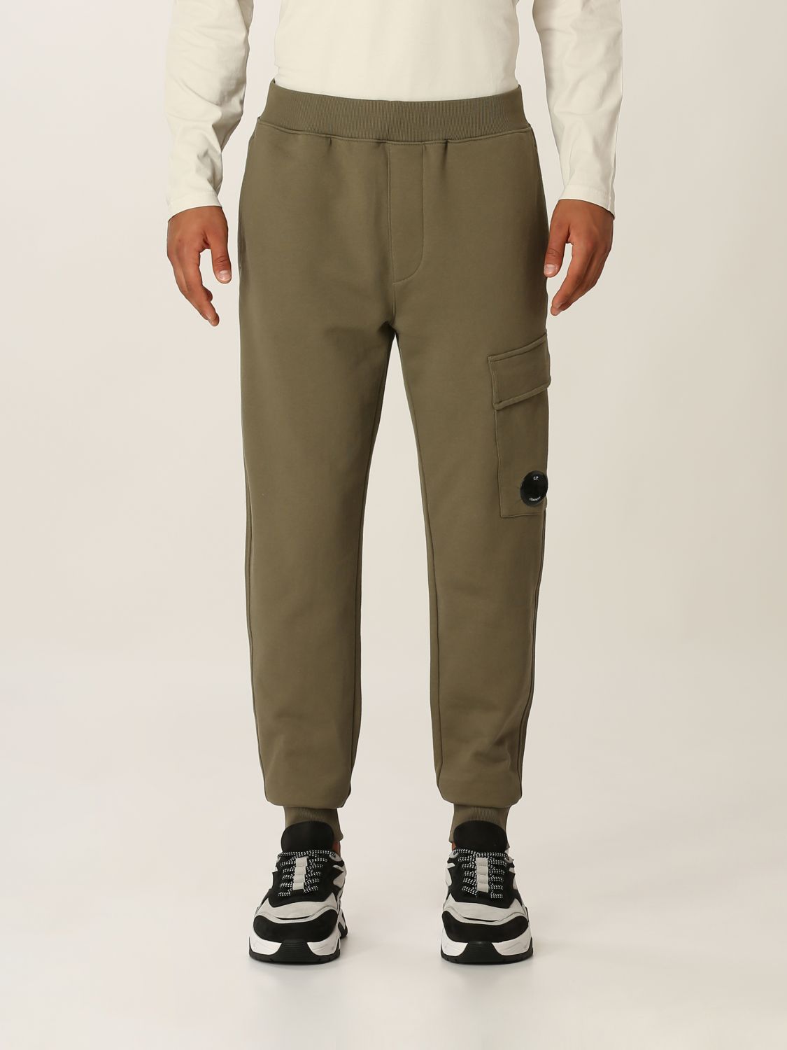 C.P. Company Fleece Sweatpants (11CMSP057A 005086W)