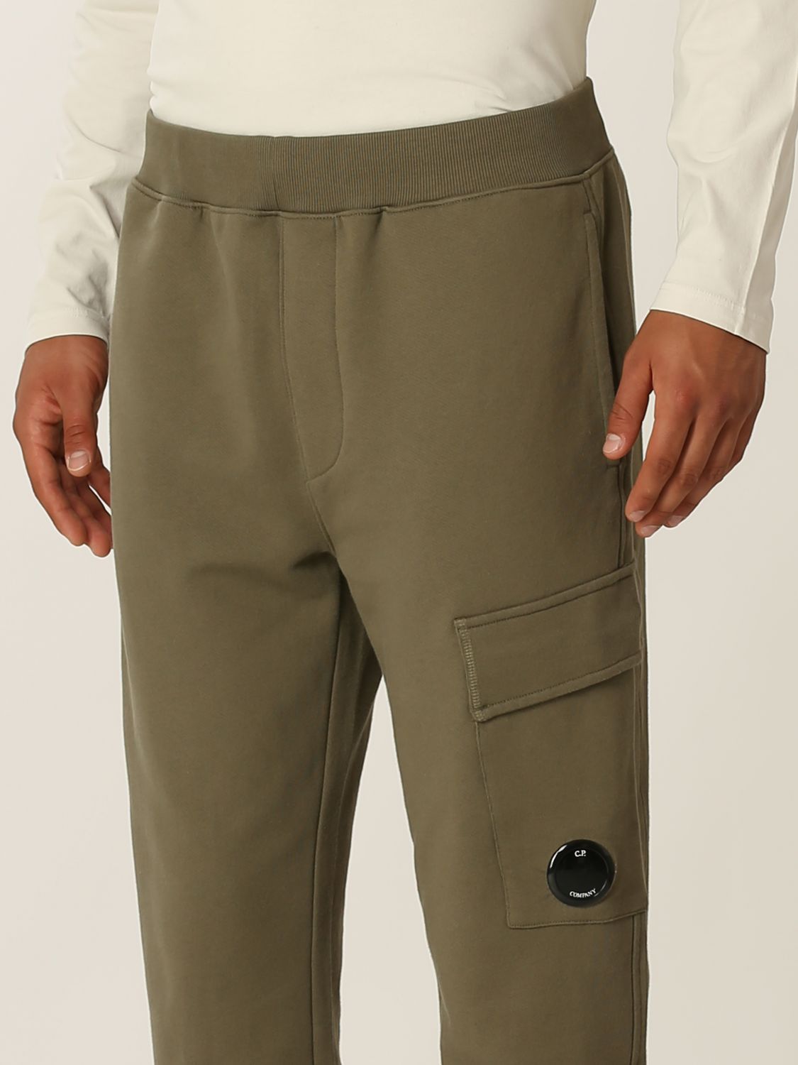 C.P. Company Fleece Sweatpants (11CMSP057A 005086W)