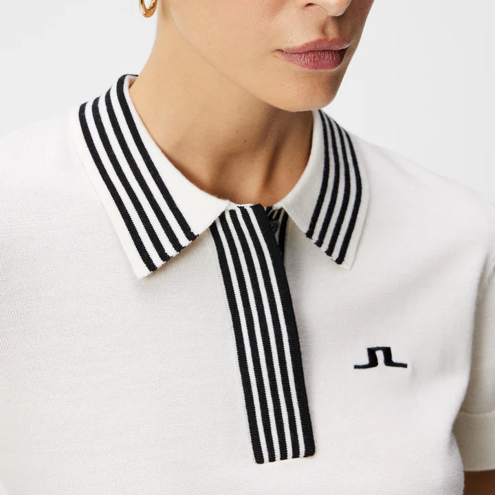 J.Lindeberg Lucie Fine Knit Polo (GWKW10754)