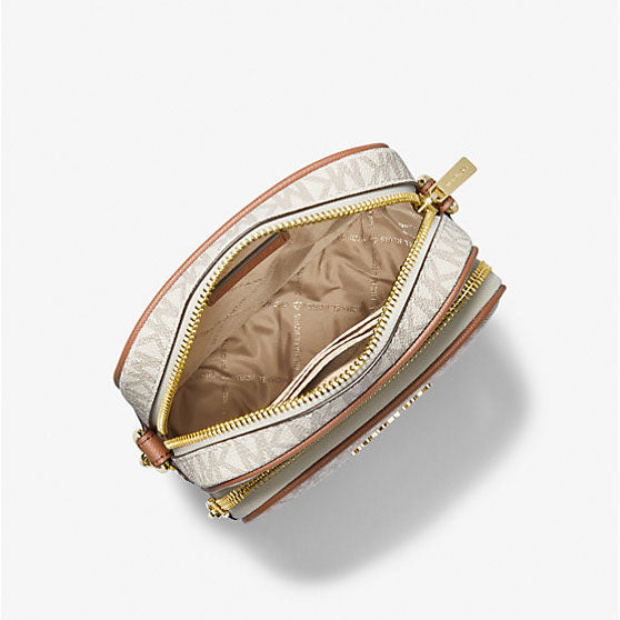 Michael Kors Jet Set Travel Logo MD NS Chain Crossbody (35F1GTVC2B)