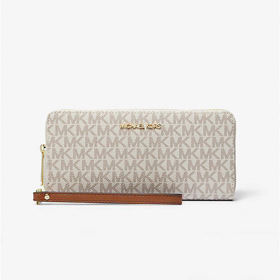 Michael Kors Jet Set Travel Logo LG Continental Wallet (35F8GTVT3B)