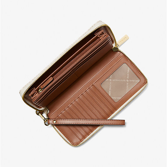 Michael Kors Jet Set Travel Logo LG Continental Wallet (35F8GTVT3B)