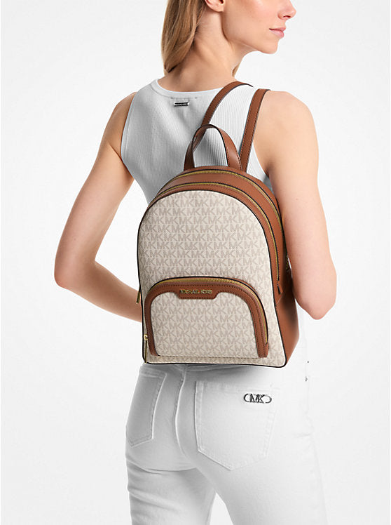 Michael Kors Jaycee Logo MD Zip Pocket Backpack (35S2G8TB2B)