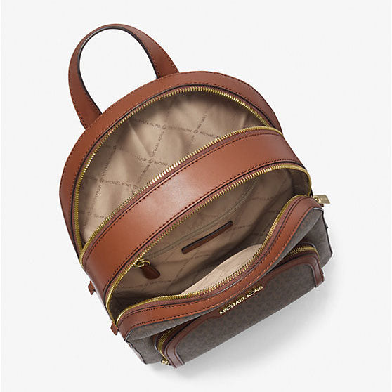 Michael Kors Jaycee Logo MD Zip Pocket Backpack (35S2G8TB2B)