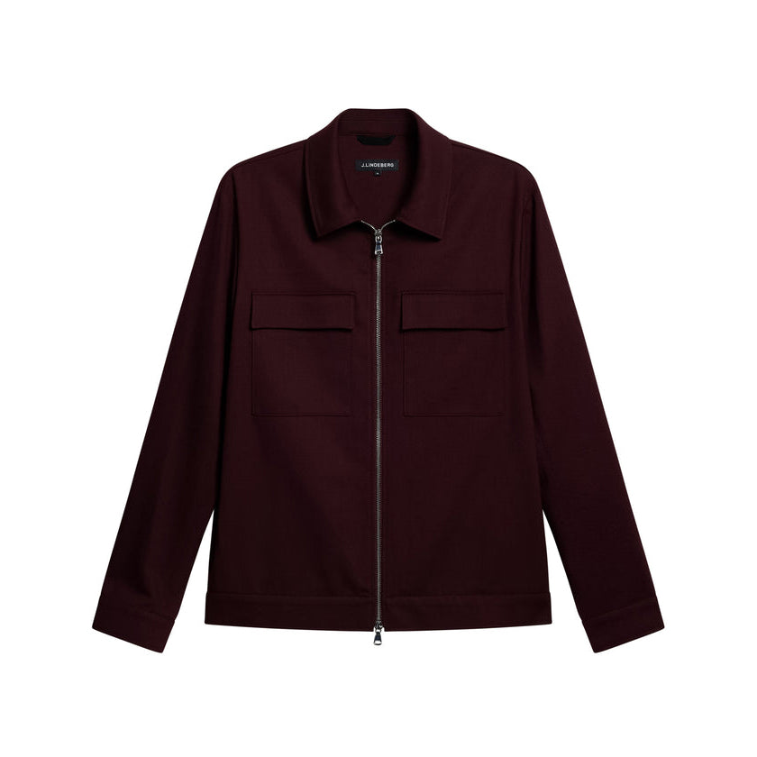 J.Lindeberg Jarod WR Flannel Overshirt (FMTA10063)