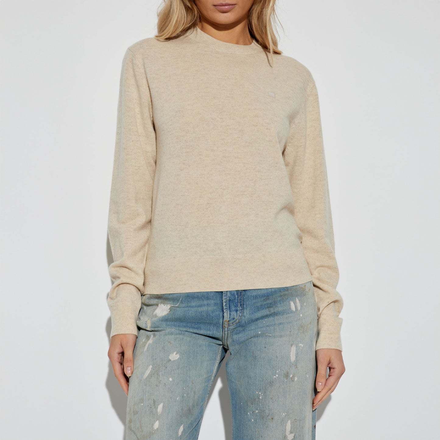 Acne Studios Yak-Wool Crewneck Jumper (FA-UX-KNIT000130)