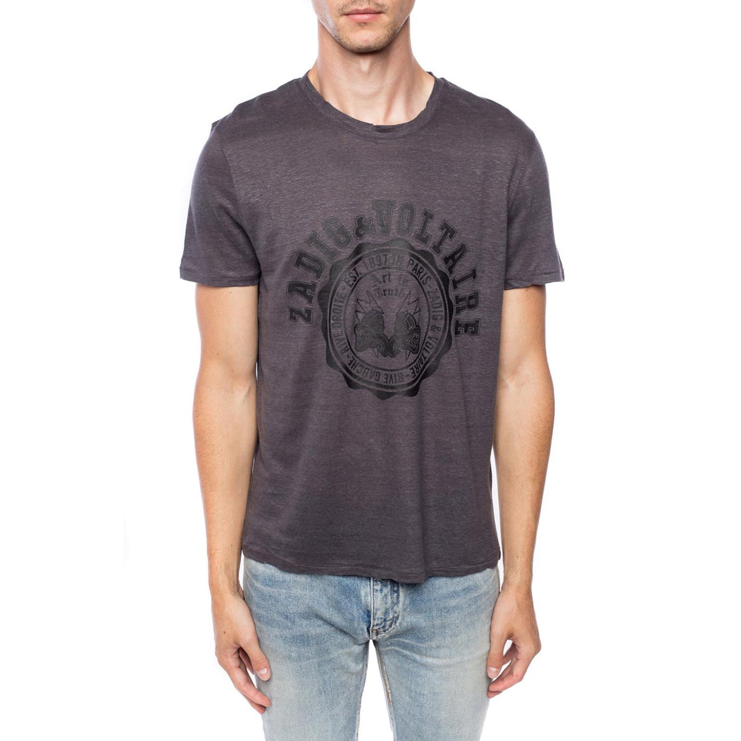 Zadig & Voltaire Oslo Blason Wool Jacket (WGTO1801H)