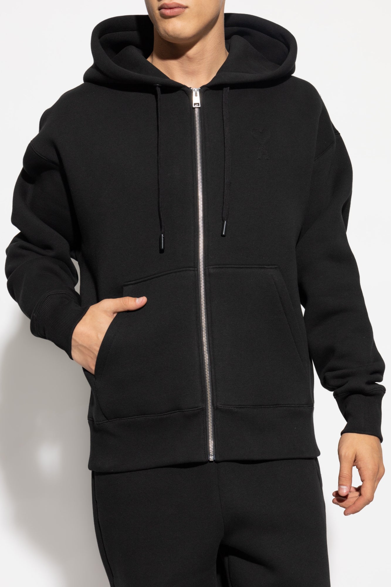 AMI De Coeur Zipped Hoodie (USW427.749)