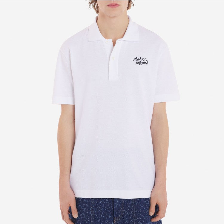Maison Kitsuné Handwriting Comfort Polo (Style Code: MM00109P001)