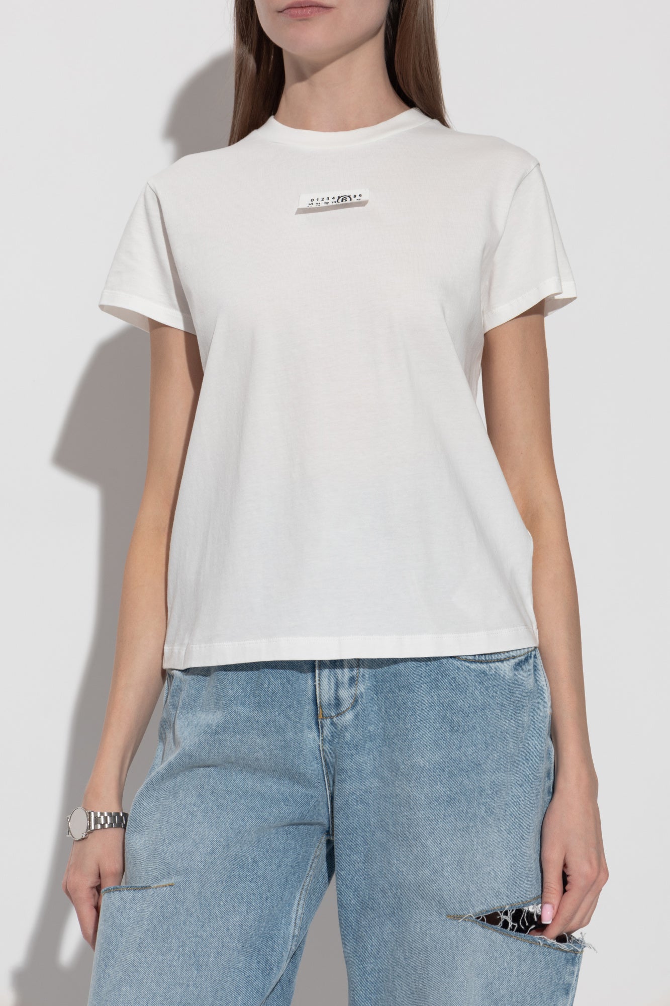 MM6 Maison Margiela Crew-Neck T-Shirt (S52GC0327 M20170)