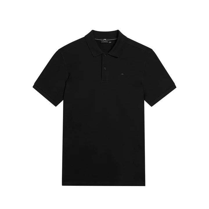 J.Lindeberg Troy Pique Polo Shirt 9999-Black (FMJT09639)