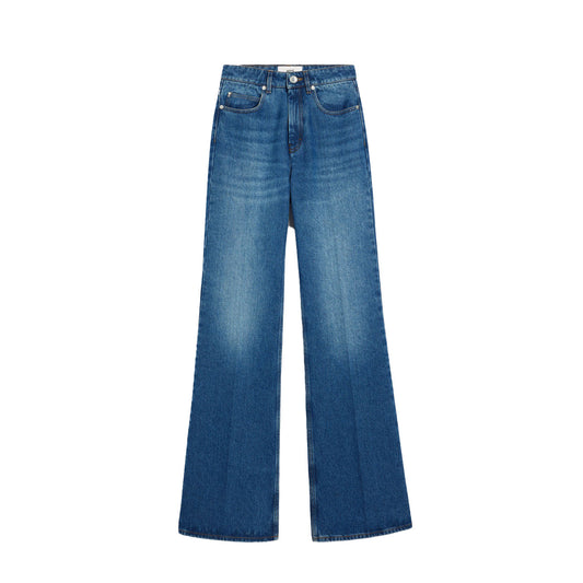 AMI Paris Wide-Leg Denim Jeans (FTR420.DE0025)