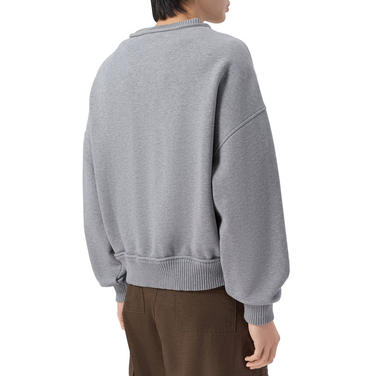 Palm Angels Skull Embroidery Loose Crew PMBA08MS26FLE001