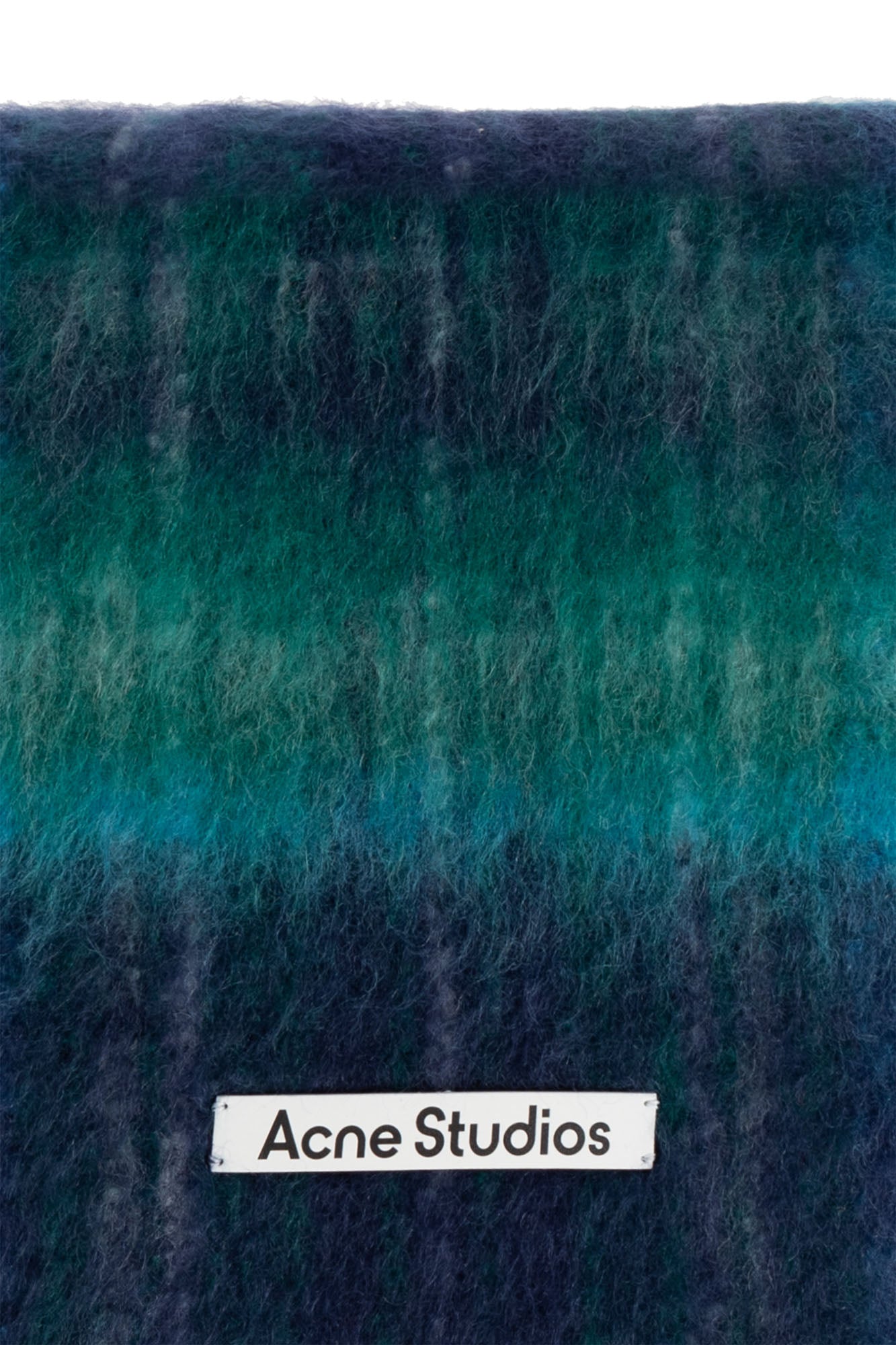 Acne Studios Mohair Check Scarf  (FN-UX-SCAR000458)