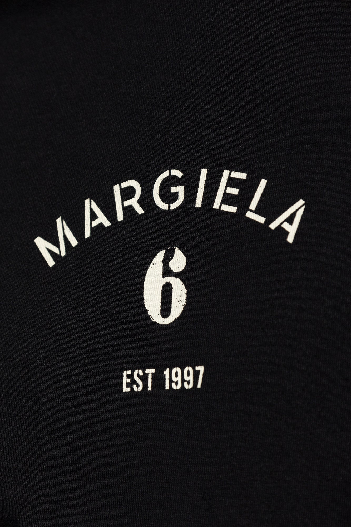 Maison Margiela Numeric Logo Cotton T-Shirt SH2GC0038 M20048 900 (Men’s Black)