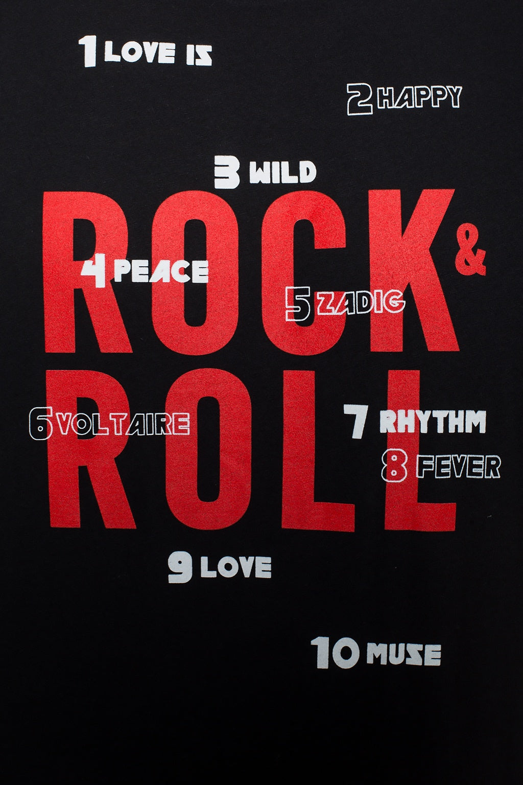 Zadig & Voltaire Tobias Rock Roll T-Shirt (WGTP1817H)