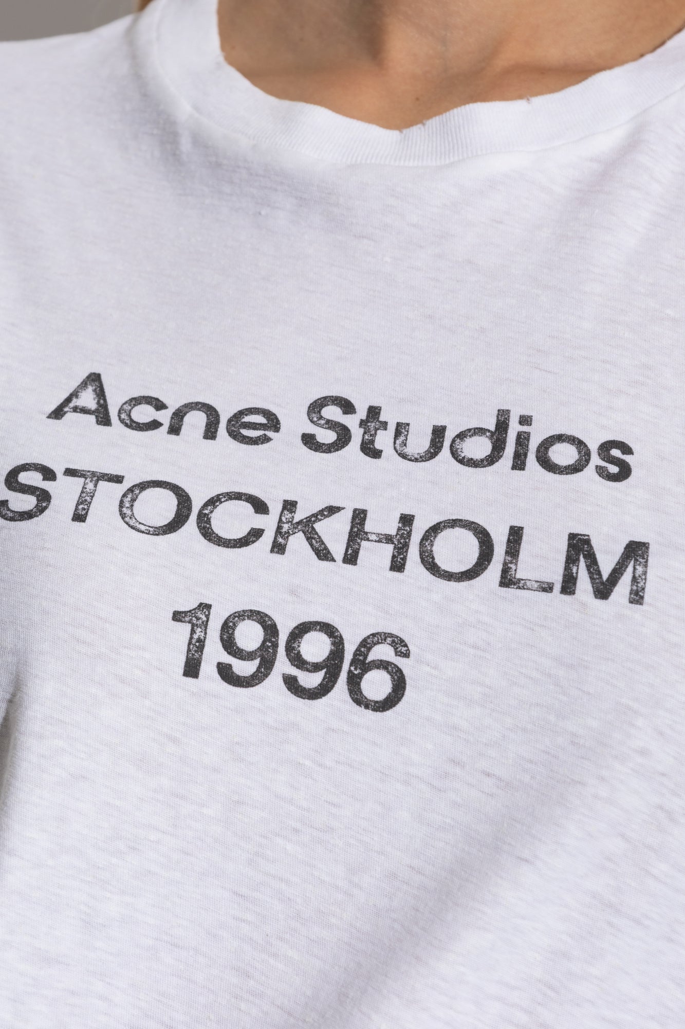 Acne Studios Logo T-Shirt (FN-UX-TSHI000180)