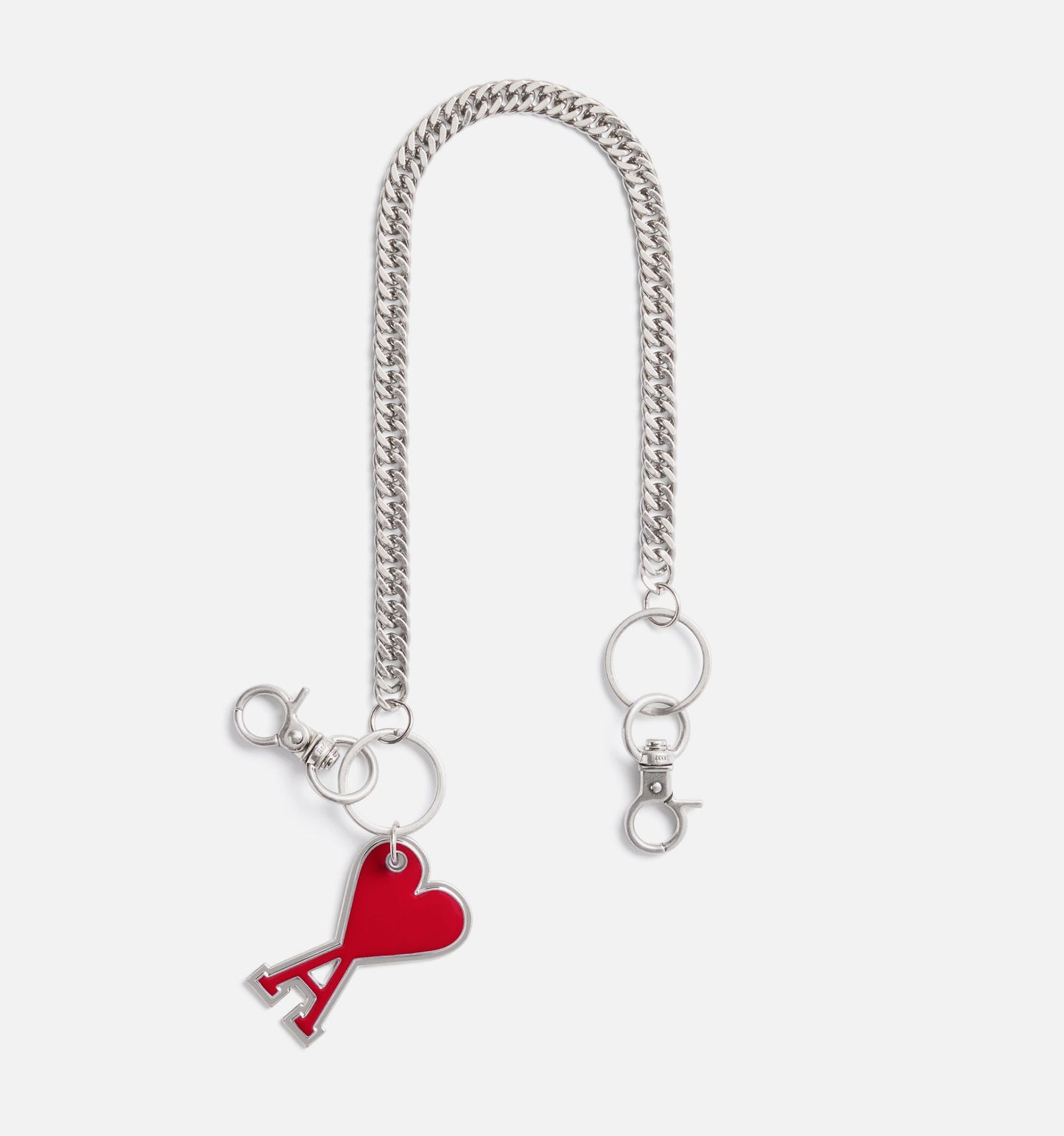 AMI Paris Ami de Coeur Keyring Charm Set (UKR903.363)