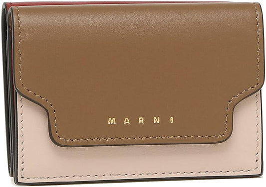 MARNI TRICOLOR LEATHER WALLET (PFMOW02U23)