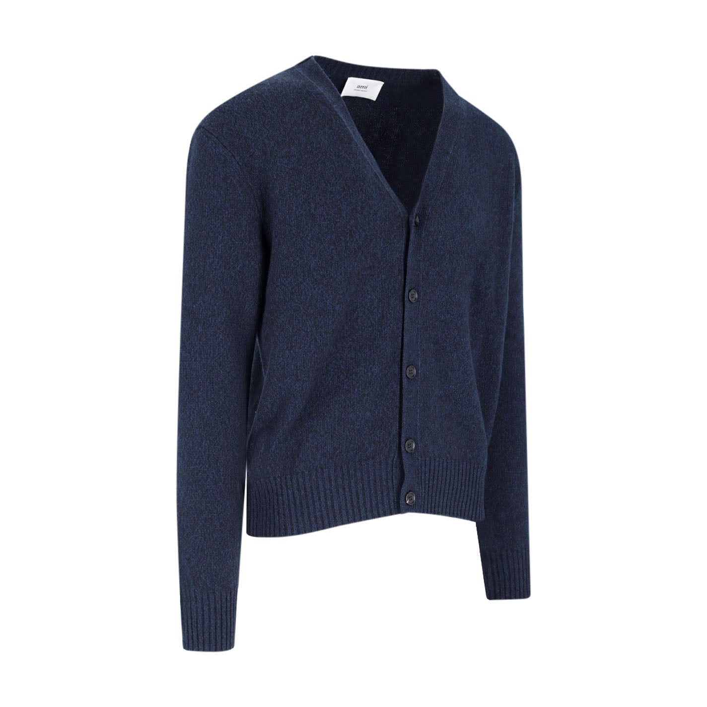AMI Tonal Heart Logo Cardigan (HKC127.005)