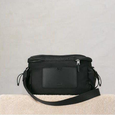 AMI Paris Technical Crossbody Bag with Buckle Straps (ULL183.AW0021)