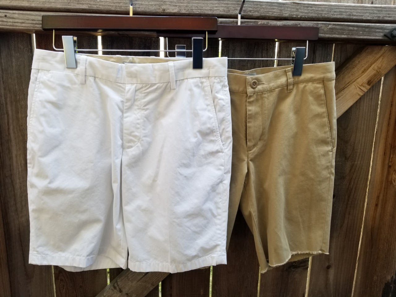 Vince Cotton Shorts Black