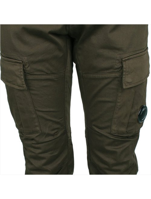 C.P. Company Stretch Sateen Lens Cargo Pants (10CMPA151A 005694G)