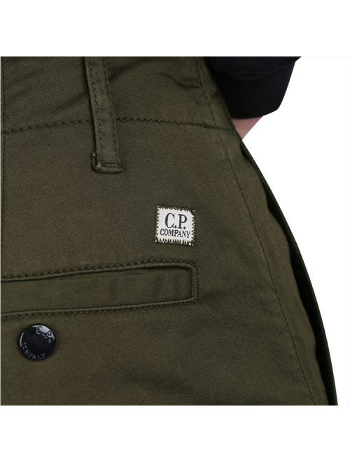 C.P. Company Stretch Sateen Lens Cargo Pants (10CMPA151A 005694G)