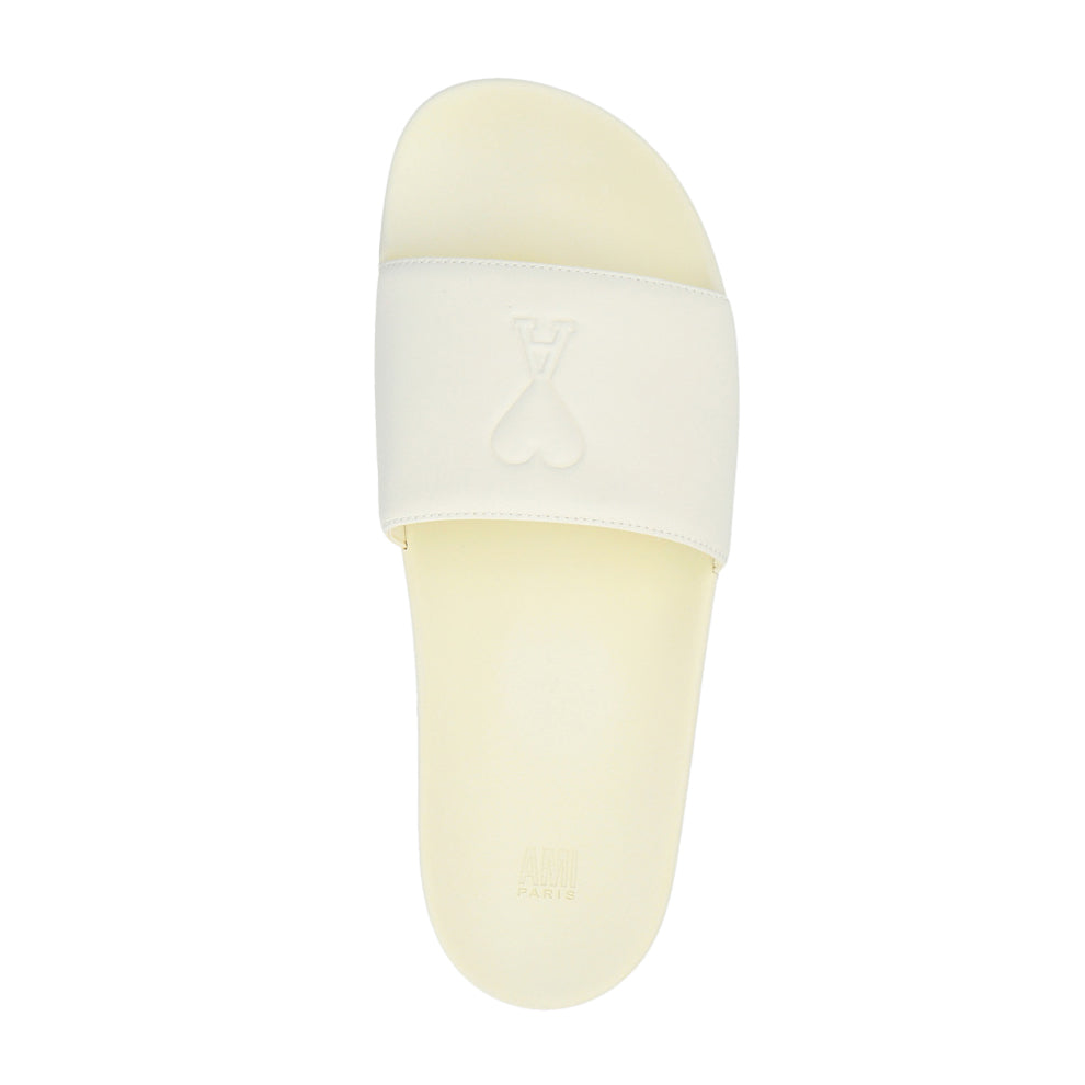 AMI Paris Ami de Coeur Pool Slides (USN400.AA0002)