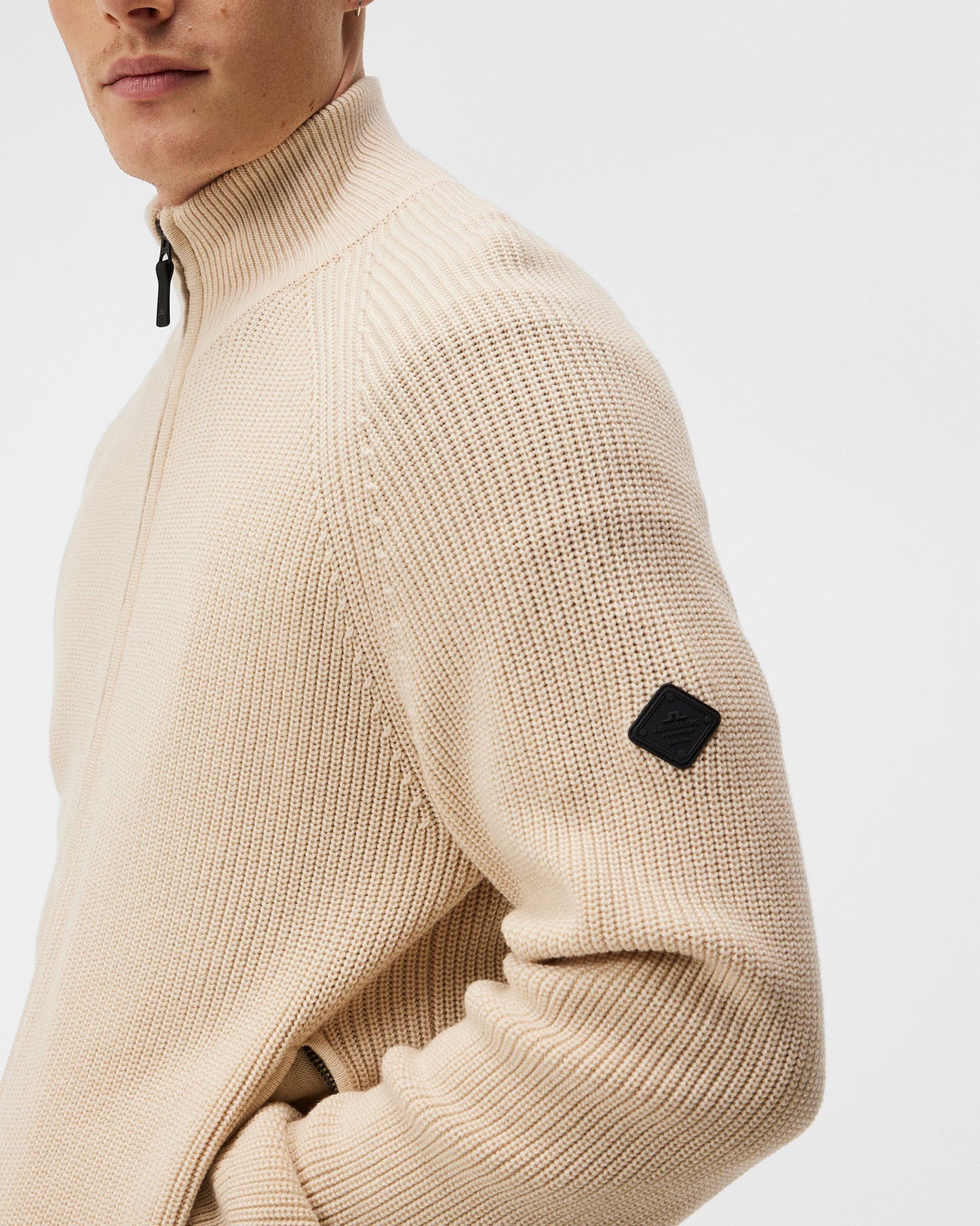 J.Lindeberg Kyler Wool Blend Zip Jacket (FMKW08663)