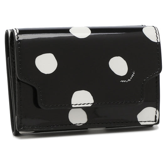 MARNI POLKA DOT LEATHER WALLET (PFMOW02Q05)